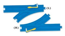 Plarail (111100/111108) Turn Out Rail