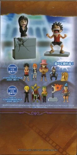 Banpresto One Piece World Collectable Figure Log Stories Monkey.D.Luffy & Nico Robin -Best Toys Shop 28829 2