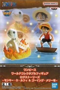 Banpresto One Piece World Collectable Figure Log Stories Monkey.D.Luffy & Going Merry -Best Toys Shop 28928