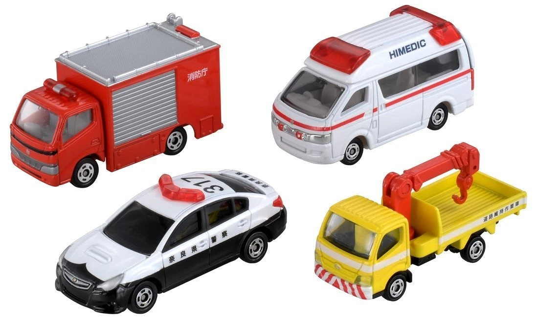 Tomica Emergency Vehicle Set 1 Tomica Emergency Vehicle Set