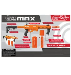 [Toymana Exclusive] Dart Zone Nexus Pro Ultimate Dart Blaster -Best Toys Shop 6100 EU NexusPro PKG5