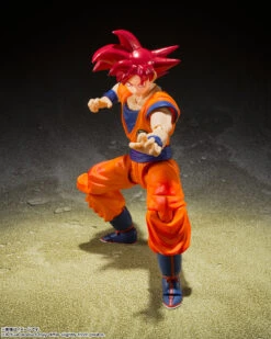 SHF Super Saiyan God Son Goku Saiyan God Of Virute (God Of Instilled With The Light Of Righteous Hearts) -Best Toys Shop 66123 2