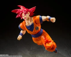 SHF Super Saiyan God Son Goku Saiyan God Of Virute (God Of Instilled With The Light Of Righteous Hearts) -Best Toys Shop 66123 5