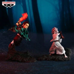 BANPRESTO Demon Slayer: Kimetsu No Yaiba Combination Battle Bundle [89195 Tanjiro + 89196 Rui] -Best Toys Shop 89195 3