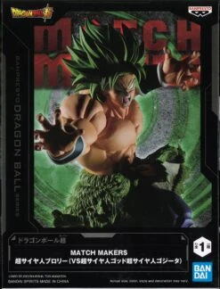 Dragon Ball Super Match Makers Super Saiyan Broly (Vs Super Saiyan God Super Saiyan Gogeta) -Best Toys Shop 89558 5