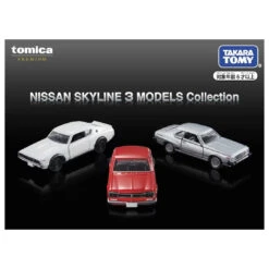 Tomica Premium Nissan Skyline 3 Models Collection