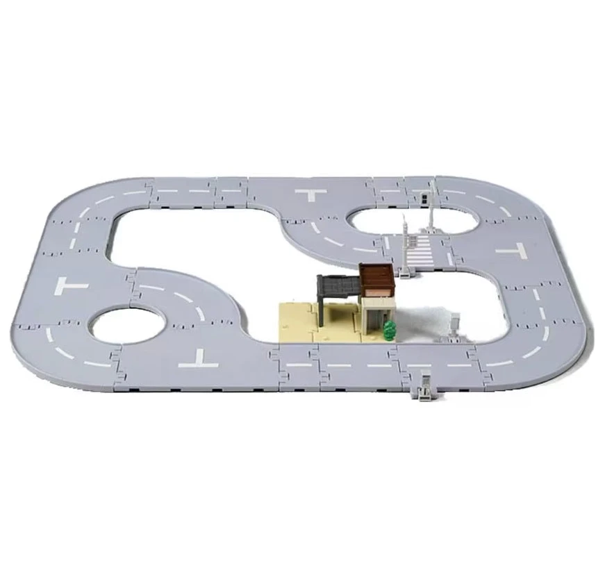 Tomica Town Connecting Road Parts Set (with House) 6 Tomica Town Connecting Road Parts Set (with House) - Image 6