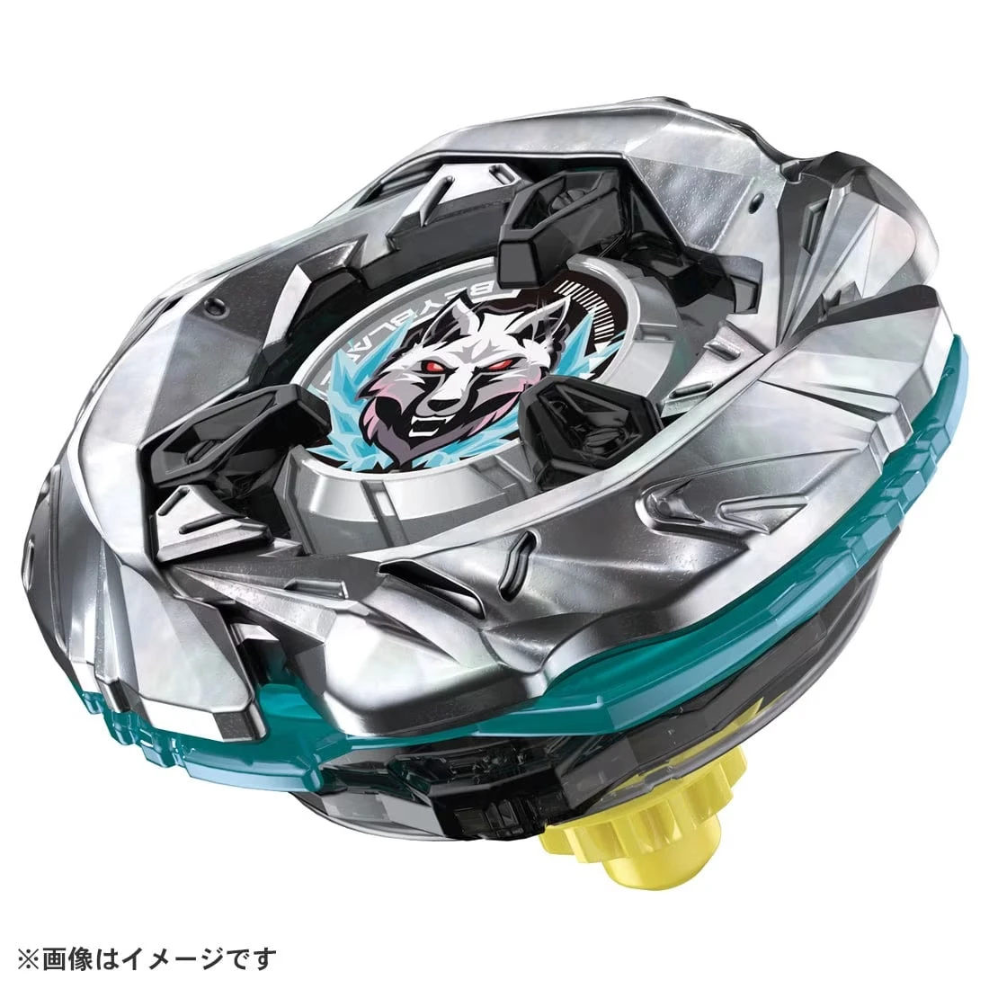 Beyblade X UX-08 Starter Silver Wolf 3-80FB 2 Beyblade X UX-08 Starter Silver Wolf 3-80FB - Image 2