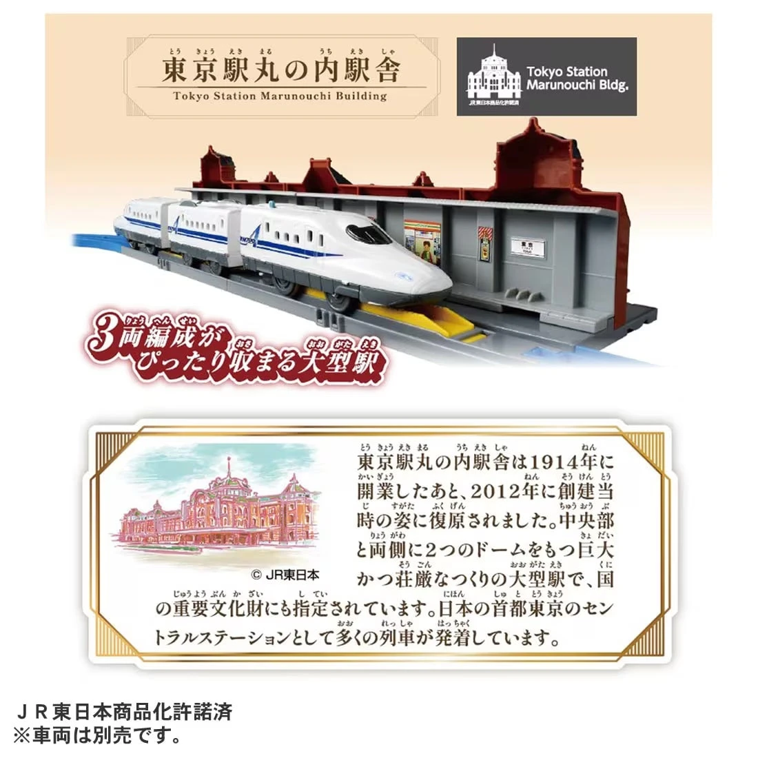 Plarail Tokyo Station Marunouchi 6 Plarail Tokyo Station Marunouchi - Image 6