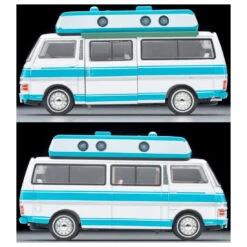 Tomy Tec LV-N312A Nissan Caravan Camper White/Sky Blue 1973 8 Tomy Tec LV-N312A Nissan Caravan Camper White/Sky Blue 1973 -Best Toys Shop X325062 3