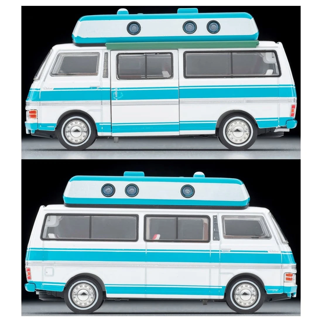 Tomy Tec LV-N312A Nissan Caravan Camper White/Sky Blue 1973 3 Tomy Tec LV-N312A Nissan Caravan Camper White/Sky Blue 1973 - Image 3