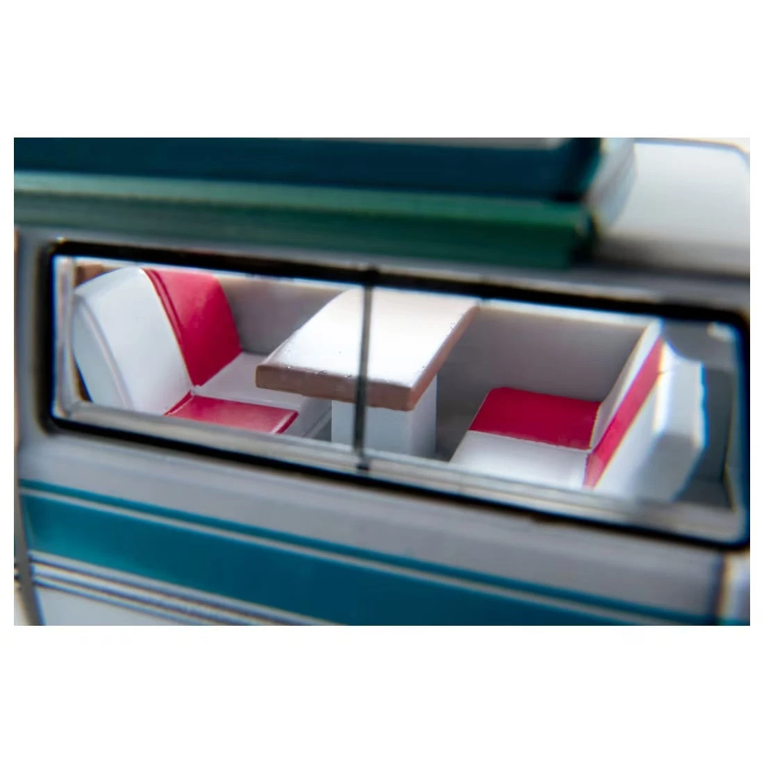 Tomy Tec LV-N312A Nissan Caravan Camper White/Sky Blue 1973 5 Tomy Tec LV-N312A Nissan Caravan Camper White/Sky Blue 1973 - Image 5