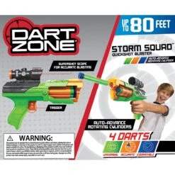 Dart Zone Storm Squad Quickshot Blaster -Best Toys Shop dart zone storm squad quickshot blaster 5